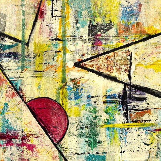 Flipper részlet 2 kortárs absztrakt festmény by artedina