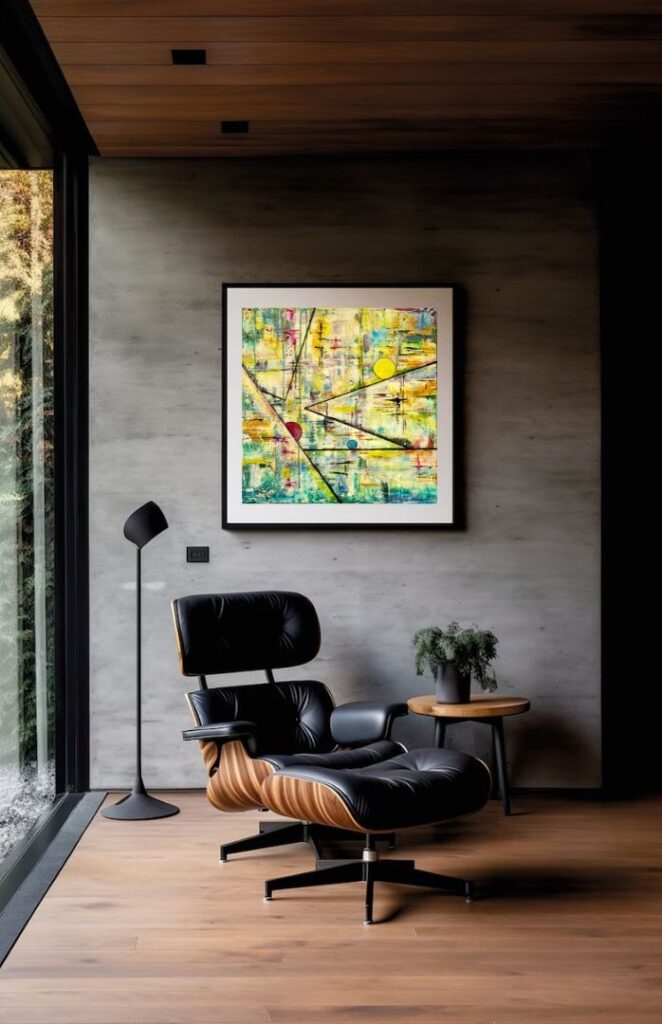 Flipper kortárs absztrakt festmény by artedina