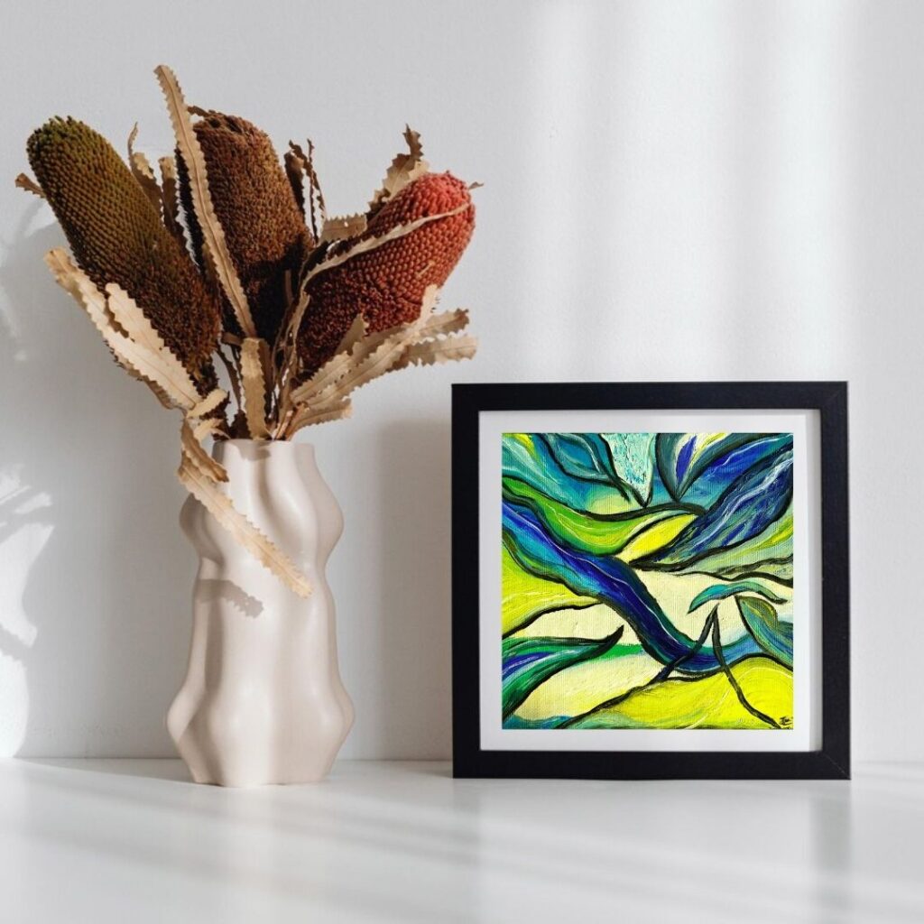 Freedom of the flight kortárs olaj, absztrakt festmény by artedina, abstract oil artwork